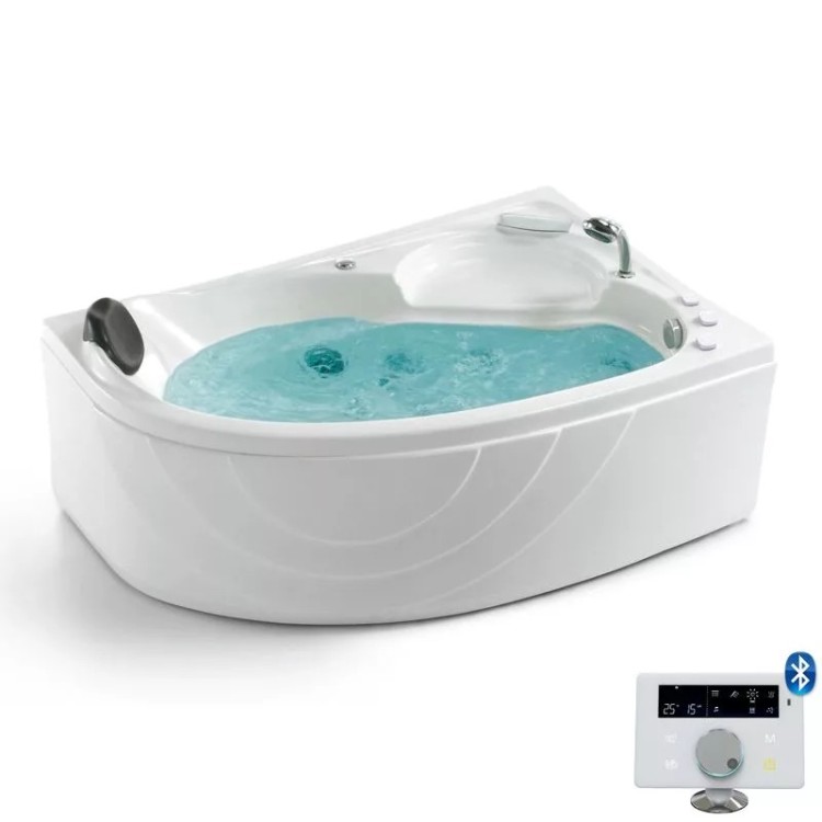 Baignoire balnéo d’angle KENYA ICONFORT | Thalassor
