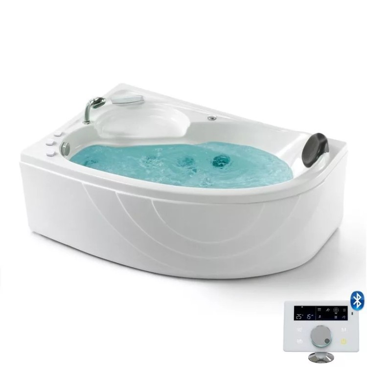 Baignoire balnéo d’angle KENYA ICONFORT | Thalassor