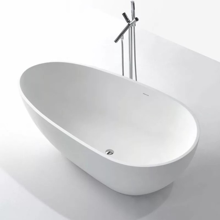 Baignoire îlot Cocoon en Solid Surface | Thalassor