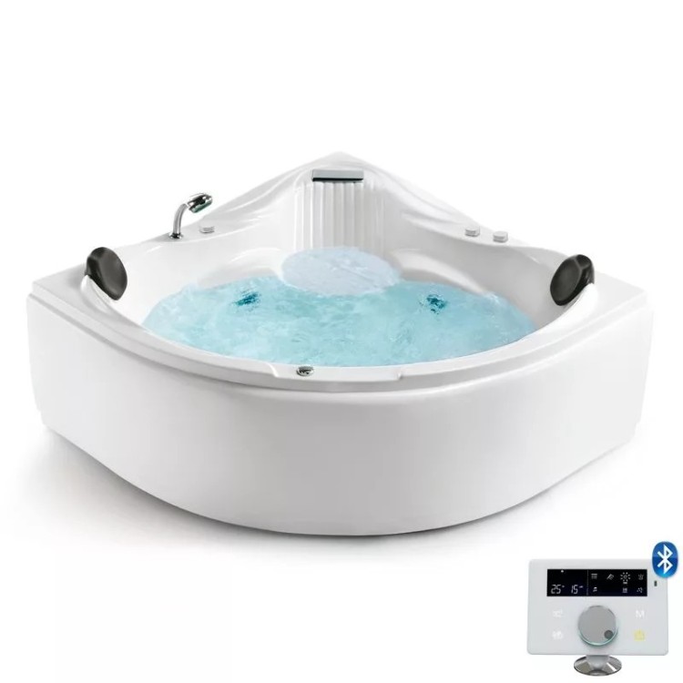 Baignoire balnéo d’angle MAKEMO ICONFORT | Thalassor
