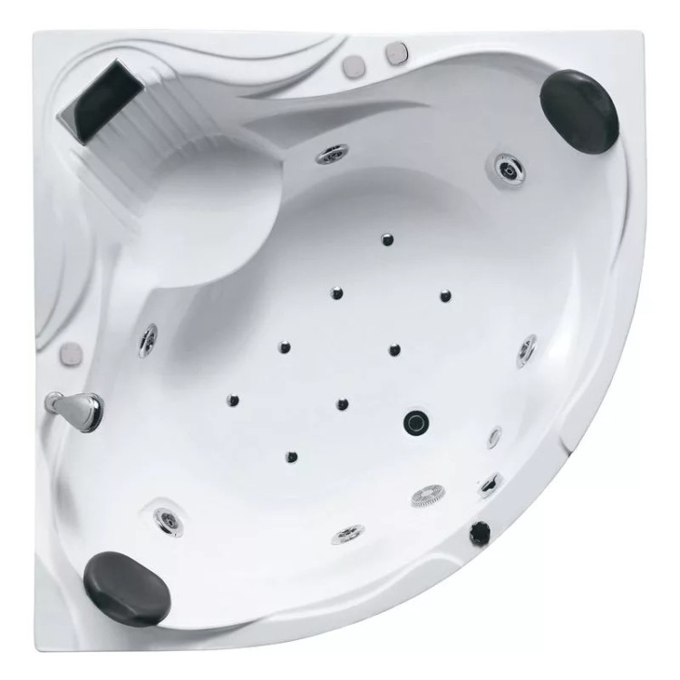 Baignoire balnéo d’angle MAKEMO ICONFORT | Thalassor