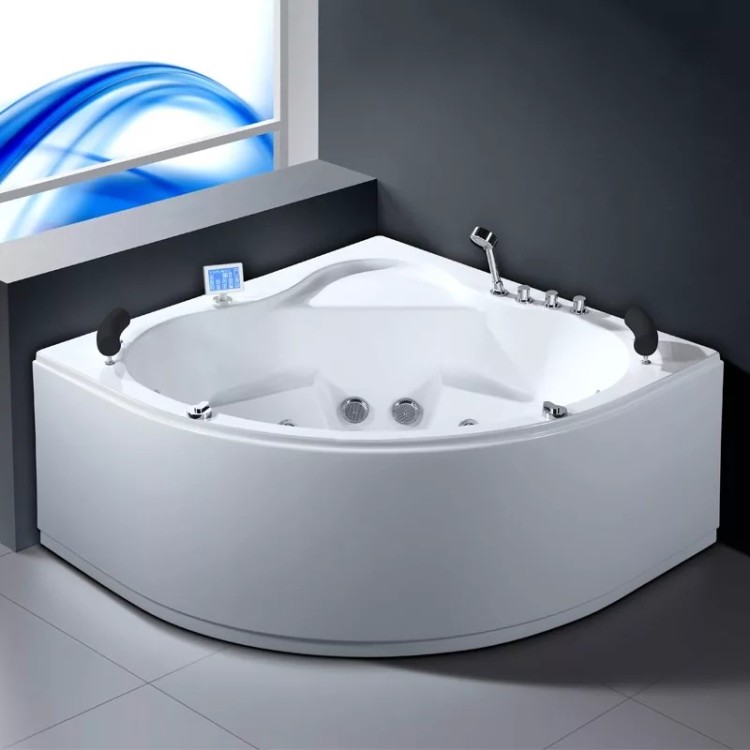 Baignoire balnéo d’angle 2 places NEVIA IDYNAMIC | Thalassor