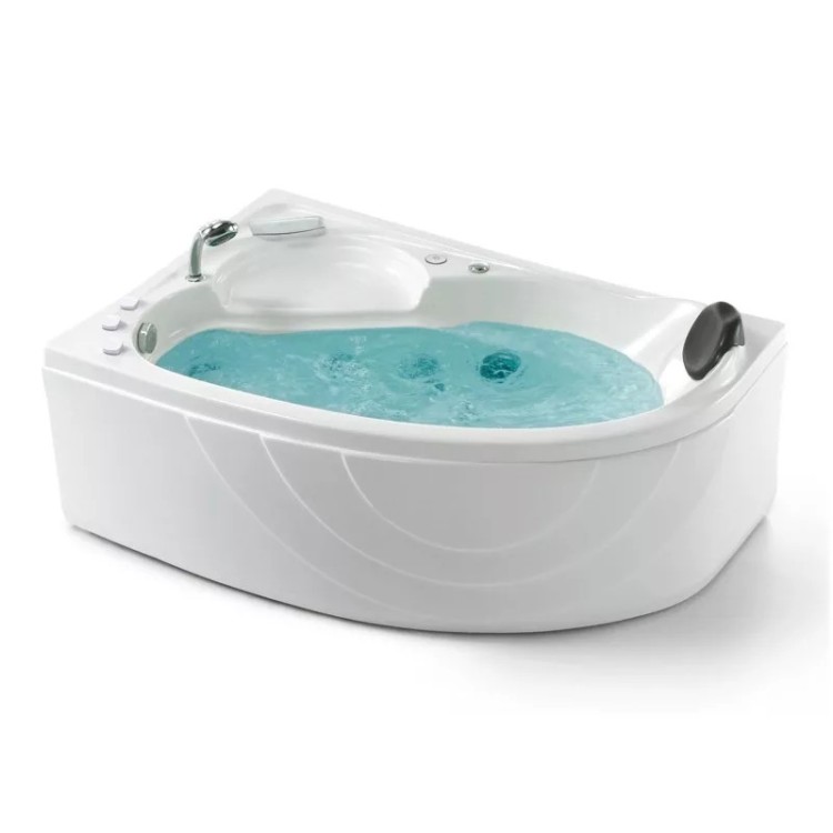 Baignoire balnéo d’angle KENYA IMASSAGE | Thalassor