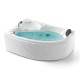 Baignoire balnéo d’angle KENYA IMASSAGE | Thalassor