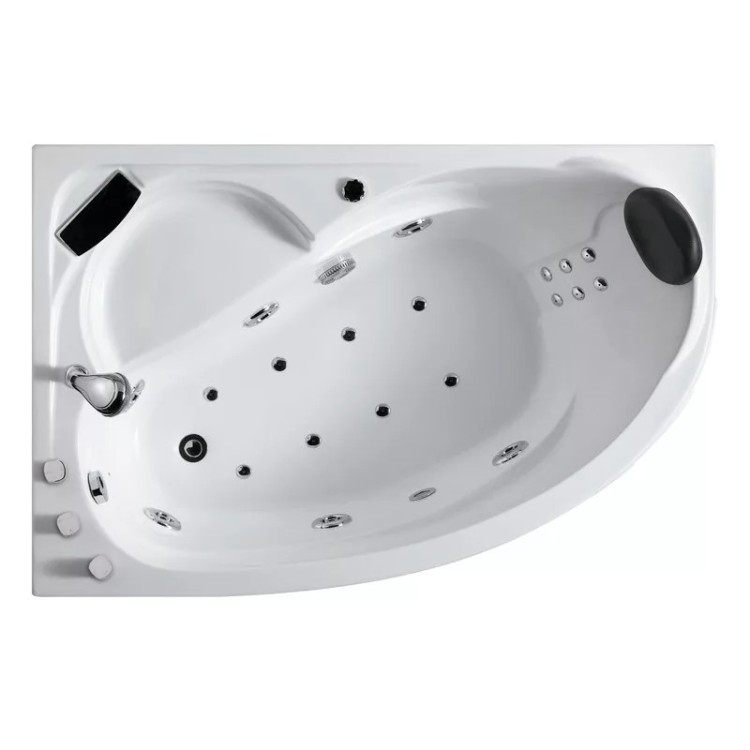 Baignoire balnéo d’angle KENYA IMASSAGE | Thalassor