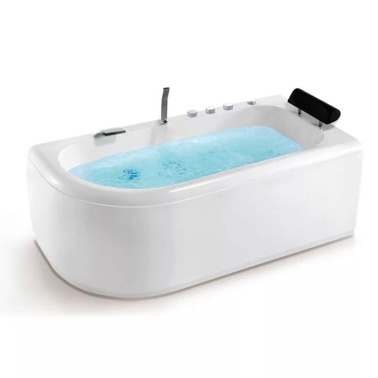 Baignoire balnéo asymétrique IRIS IMASSAGE | Thalassor