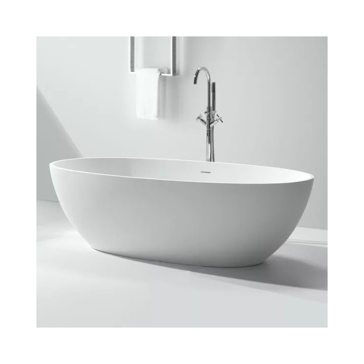 Baignoire îlot LOUNGE en Solid Surface | Thalassor