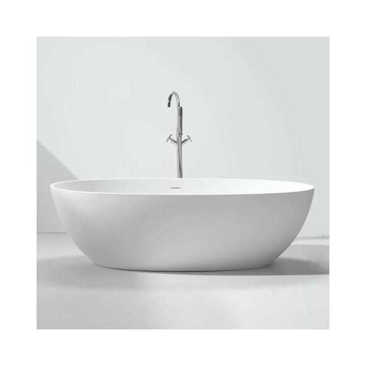 Baignoire îlot LOUNGE en Solid Surface | Thalassor