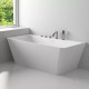 Baignoire semi-îlot LOVE en Solid Surface | Thalassor