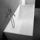 Baignoire îlot SQUARE en Solid Surface | Design rectangulaire | Thalassor