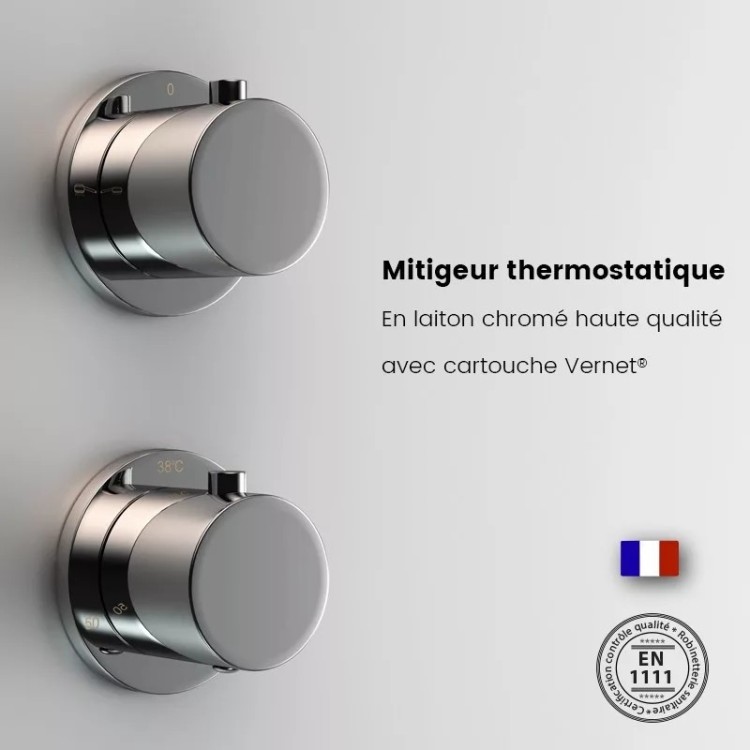 Cabine de douche SILVER | Design et étanchéité parfaite | Thalassor