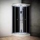 Cabine douche hammam d’angle SILVER | Thalassor