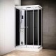 Cabine douche hammam rectangulaire SILVER | Thalassor