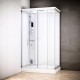Cabine douche hammam rectangulaire SILVER | Thalassor