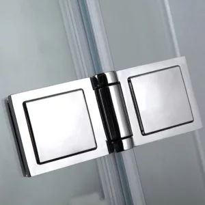 Cabine de douche hammam URBAN de 100 x 100 cm, modèle gauche, idéal pour un espace de douche confortable avec une hauteur de 215 cm, disponible à l'achat et à la livraison.