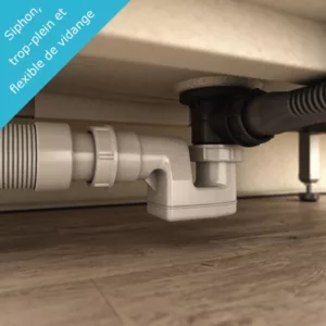 Baignoire îlot VENUS 170 en acrylique, alliant élégance et confort, disponible à l'achat et à la livraison.