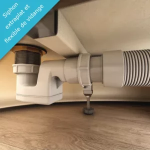 Baignoire îlot moderne en acrylique dimensionnée 180 x 90 cm, offrant une surface spacieuse pour le bain, disponible à l'achat et à la livraison.