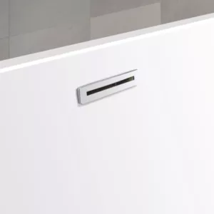 Baignoire îlot en acrylique de la collection VENUS, modèle 170, élégante et moderne, idéale pour un petit espace ou une salle de bain contemporaine, disponible à l'achat et en livraison.