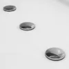 Baignoire balnéo d'angle 150 x 150 cm pour 2 personnes, équipée de fonctionnalités avancées comme un circuit eau-air, fonction rinçage, séchage automatique, connectivité Bluetooth et une pompe puissante, disponible à l'achat et à la livraison.