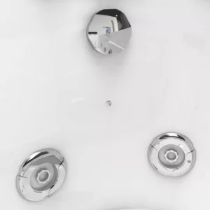 Baignoire balnéo asymétrique IRIS 170 Droite IMASSAGE de 170 x 85 cm, équipée de 20 jets, pompe SILENCIA 900W, et fonction de chromothérapie LED, disponible à l'achat et à la livraison.