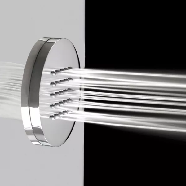Douche Hammam URBAN de 100 x 100 cm avec porte à droite, conçue pour un usage individuel, idéale pour profiter d'une expérience de spa à domicile.