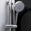 Cabine de douche d'angle SILVER, dimension 90 x 90 cm, finition blanche, offrant un design contemporain et un espace optimisé pour votre salle de bain, disponible à l'achat et à la livraison.