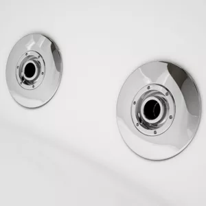 Baignoire balnéo d'angle SIRIUS 170 x 120 cm gauche IDYNAMIC, équipée de fonctions avancées comme un circuit EAU AIR AIR, rinçage, séchage auto, Bluetooth et une pompe puissante, disponible à l'achat et livraison.