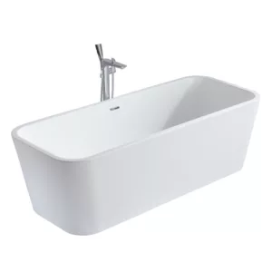 Baignoire îlot en acrylique de la collection VENUS, mesurant 180 x 75 x 56 cm, disponible à l'achat et à la livraison.