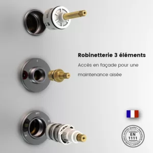 Douche Hammam rectangulaire de 120 x 90 cm, moderne et spacieuse, idéale pour la collection URBAN, disponible à l'achat et à la livraison.