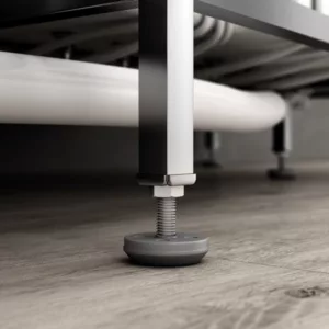 Baignoire balnéo rectangulaire deux places STELLA 190 ICONFORT, équipée de 21 jets, d'une pompe SILENCIA de 900W, d'un réchauffeur d'eau de 1500W et de chromothérapie LED multicouleurs, avec contrôle Bluetooth®. Disponible à l'achat et en livraison.