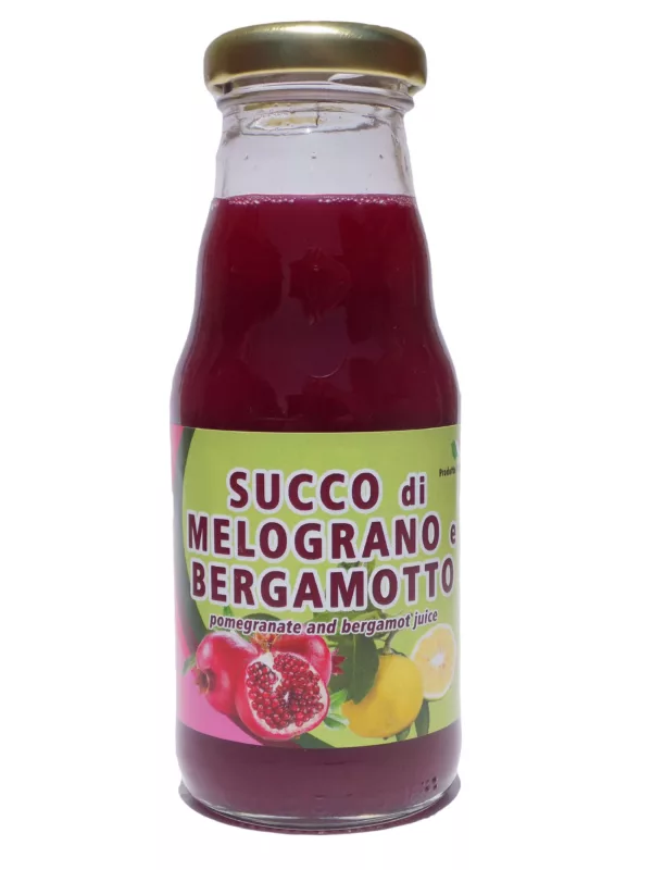 Jus de grenade et bergamote, une boisson bien-être sèche riche en saveurs, disponible à l'achat et la livraison.